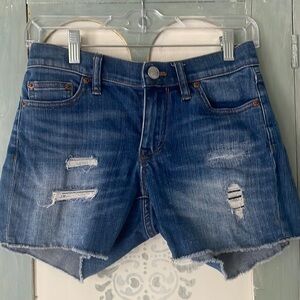 Like new JCrew Jean shorts size 26